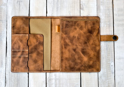 The Victoria: Brown Outer: Red Field Survey Notebook Cover
