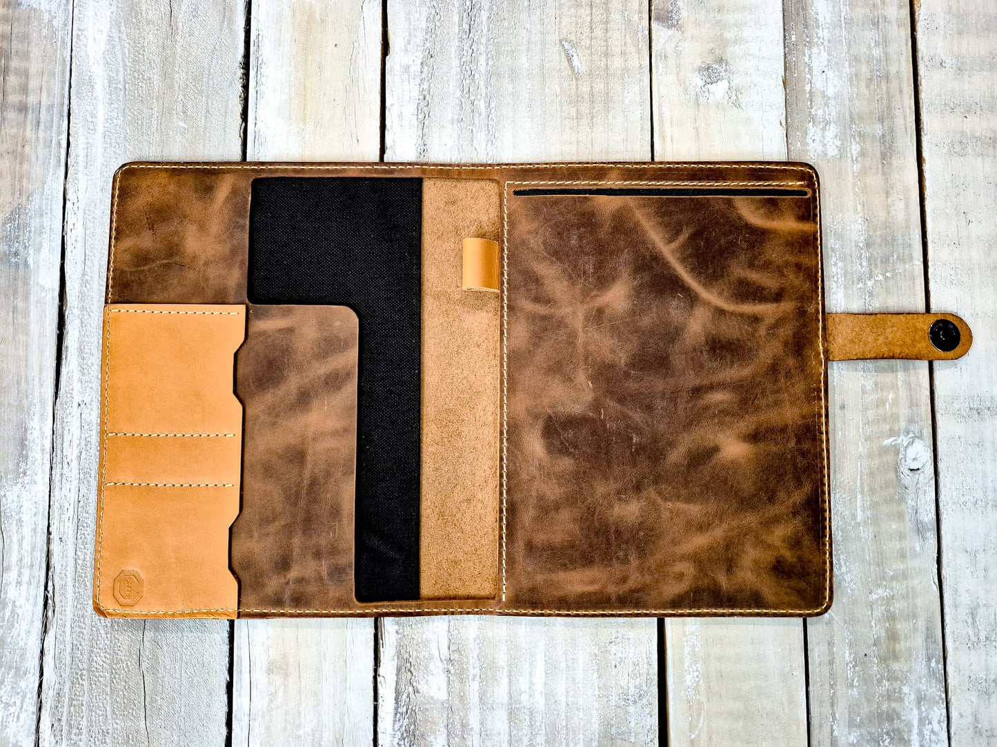 The Victoria: Brown Outer: Red Field Survey Notebook Cover