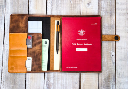 The Victoria: Brown Outer: Red Field Survey Notebook Cover