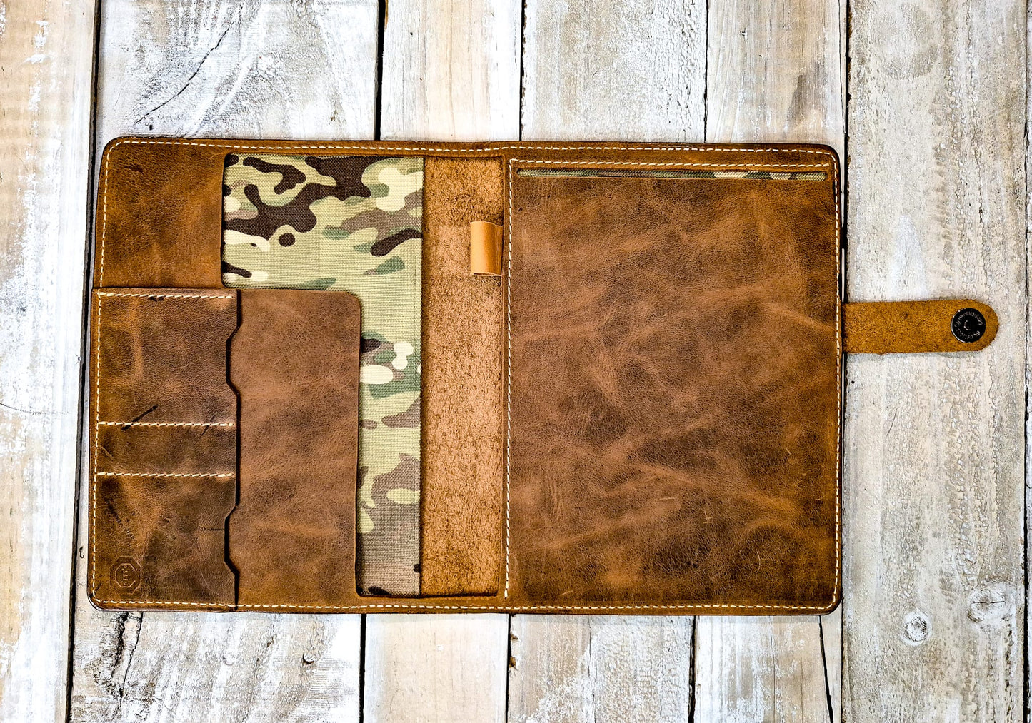 The Victoria: Brown Outer: Red Field Survey Notebook Cover